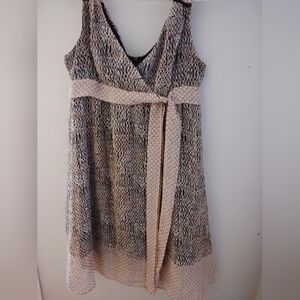 Chic Asymmetrical Sleeveless Dress